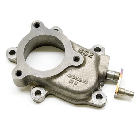 T3 Internal Wastegate Swingvalve, 5 bolt ford style to 3 bolt outlet